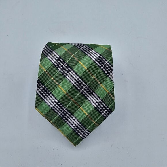 Lauren Ralph Lauren Other - Mens Necktie Ralph Lauren Made in Italy Silk Green Geometric 58 X 3 In Vintage